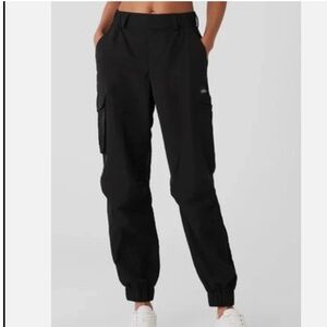 ALO Yoga Black High-Waist Breakline Jogger